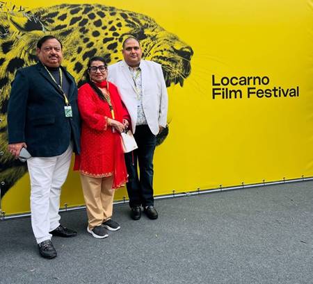 Abhay Sinha Unfurls The Indian Flag In Switzerland Strong Presence Of Indian Cinema At The Locarno Film Festival 2025