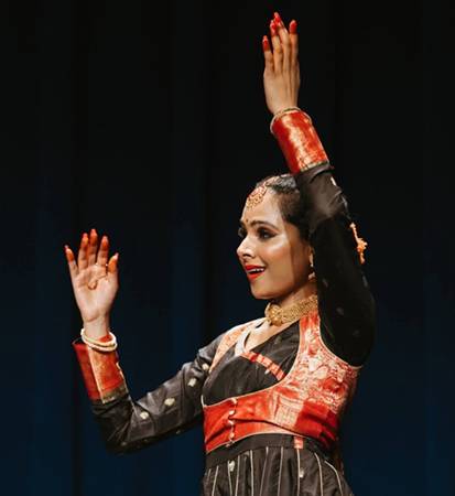 Indian Classical Ace Kathak Dancer  NEEHARIKA TUMMALA Her Recent Performance In Manhattan , New York  Was Highly Appreciated By Audience & Media